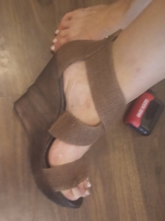 Diane Von Furstenberg Shoes - Brand new brown wedge heels